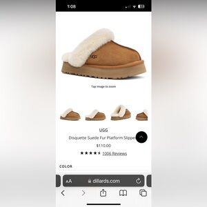 Women’s platform ugg slippers